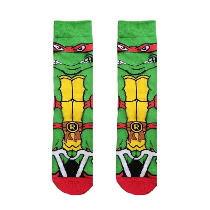 Wholesale All-season anime-themed cotton mid-calf socks