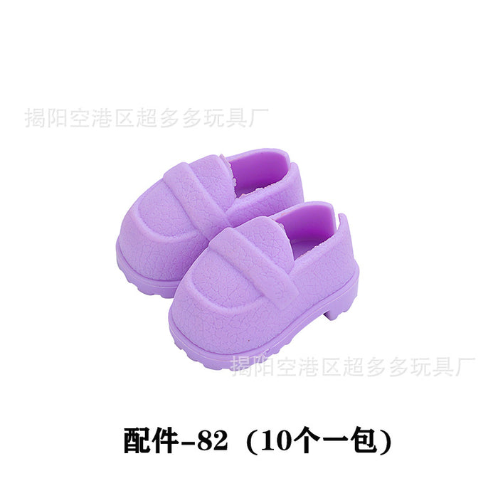 Wholesale Suitable for 17cm doll shoes,  bags,  glasses,  pendants,  cameras,  beach chairs,  surfing transparent protective cases