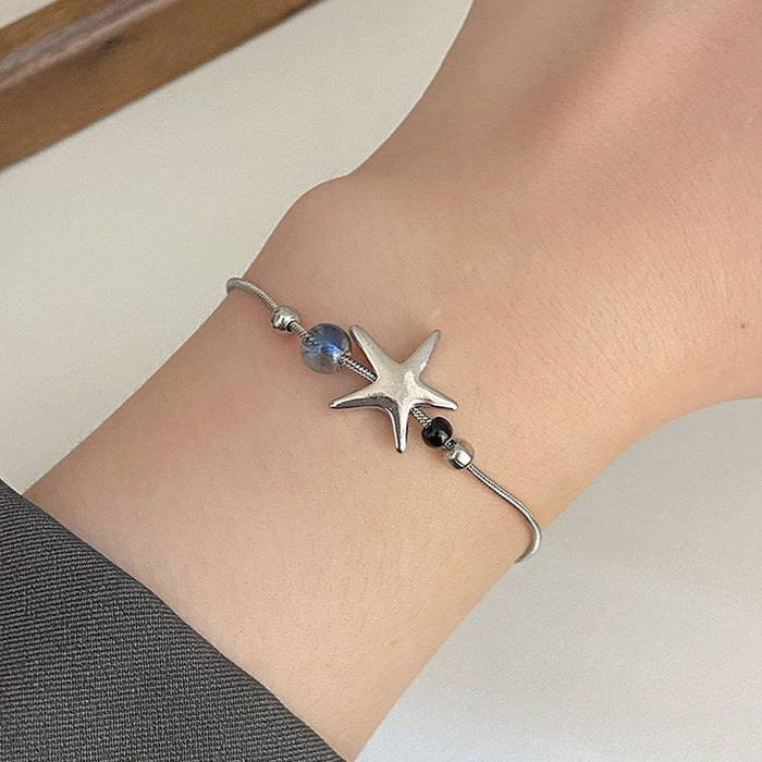 Wholesale Butterfly bracelet with niche design, high-end feel, floral zircon jewelry, versatile, light luxury, exquisite