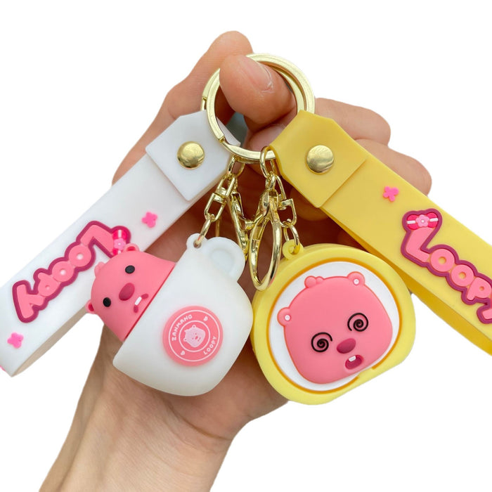 Wholesale Cartoon Keychain Doll Cute Car Pendant Bag Accessories Small Gifts Wholesale