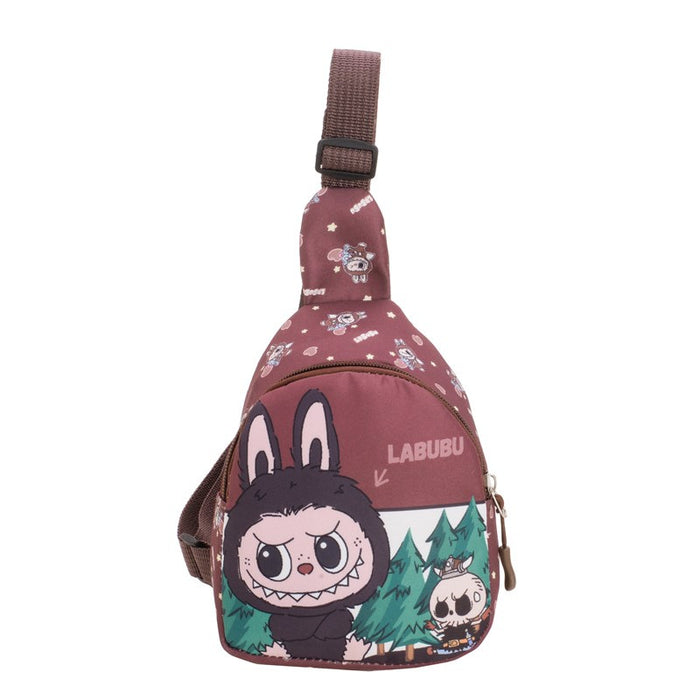 Wholesale Children's chest bag cartoon printed crossbody bag change shoulder bag wholesale