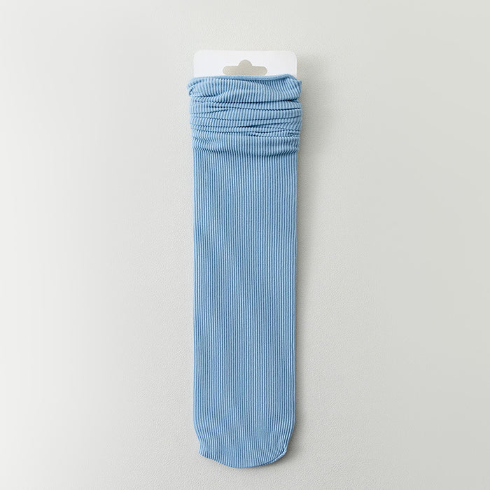 Wholesale Thin socks, velvet mid tube socks, stacked socks, rolled edge stockings