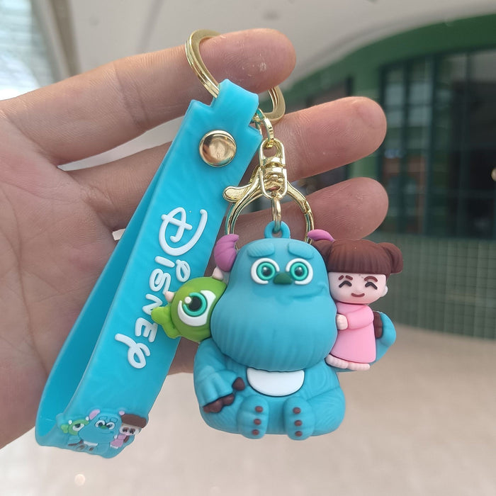 Wholesale Cartoon Silicone Doll Keychain JDC-KC-KuangK036