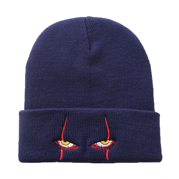 Wholesale Eye Embroidery Knitted Beanie JDC-FH-Shengn014