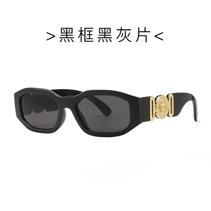 Wholesale New personalized sunglasses, irregular small frame sunglasses, fashionable and high-end sunglasses