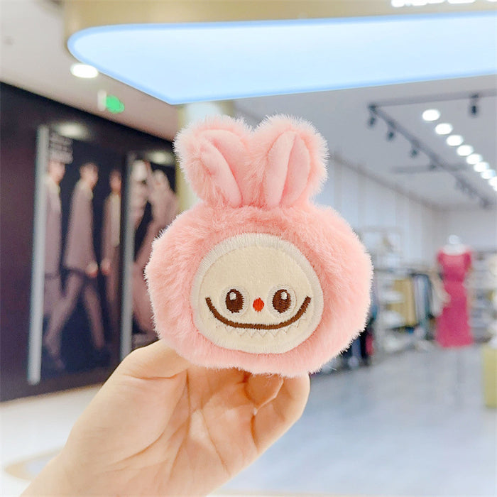 Wholesale Creative Squeaky Rab Cloth Pendant Plush Doll