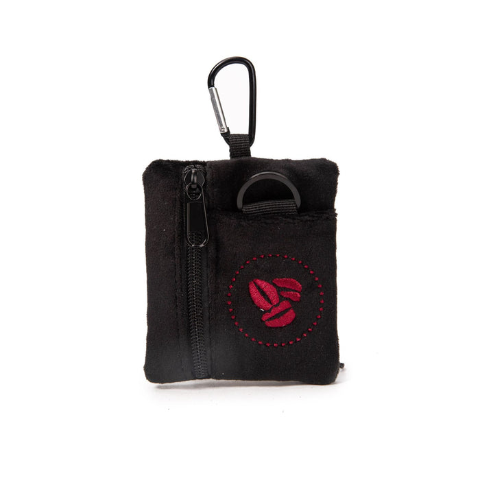 Wholesale Plush Storage Bag with Lanyard for Girls Mini Headphone Bag Coin Key Coin Purse
