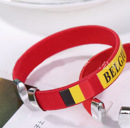 Wholesale World Cup Themed Bracelet Fan Souvenir Cheering Gift
