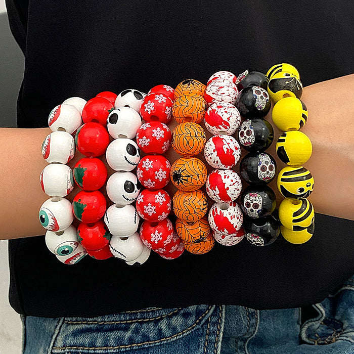 Wholesale skull spider bracelet men and women Horror Halloween bracelet bracelet