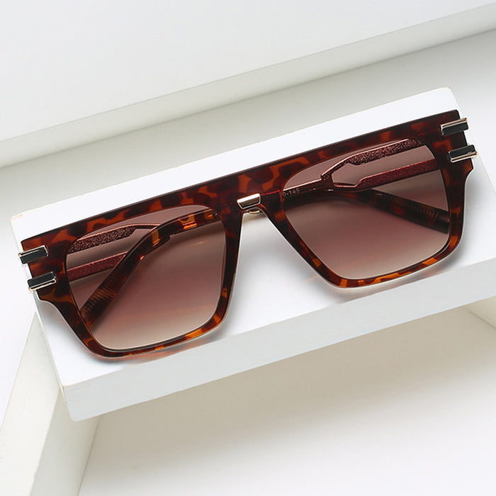 Wholesale Frameless cut-edge square sunglasses men's  sunglasses women's glasses