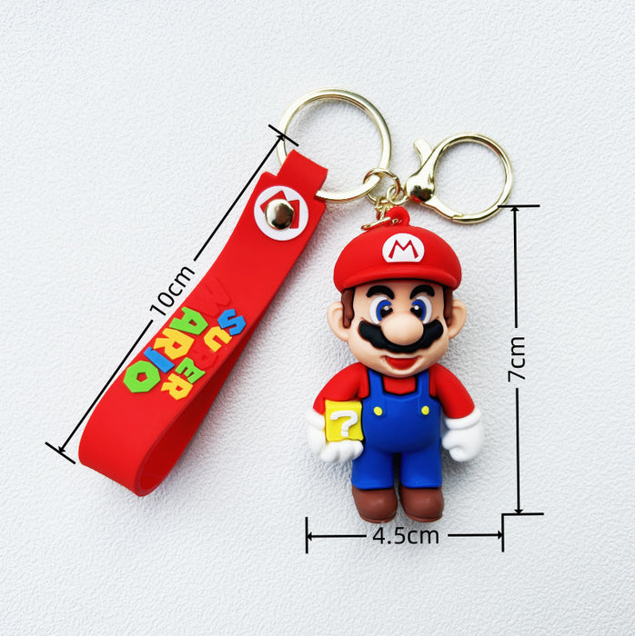 Wholesale PVC Cartoon Doll Keychain JDC-KC-WuYi202