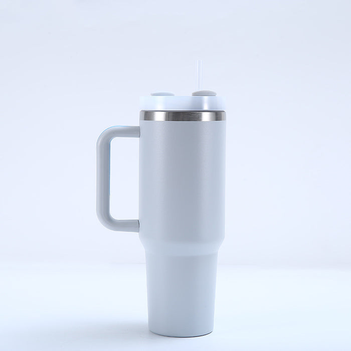 Wholesale 40oz handle car cup double-layer stainless steel ice bullies cup large-capacity thermos cup