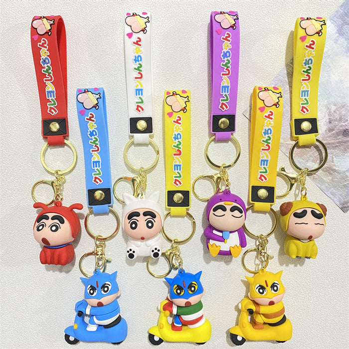 Wholesale PVC Cartoon Doll Keychain JDC-KC-WuYi022