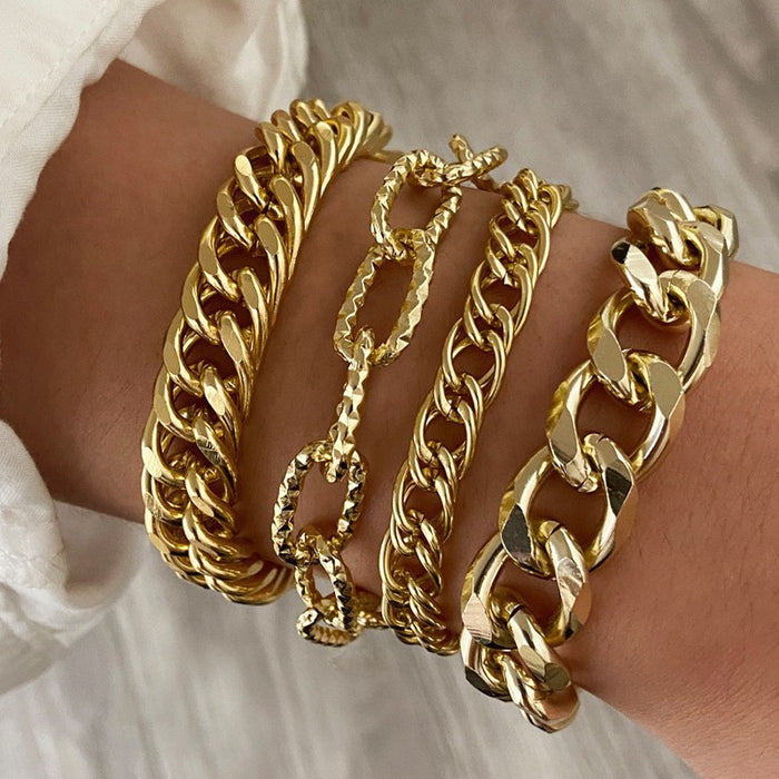 Wholesale Punk-style thick chain bracelet