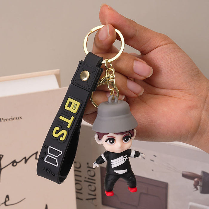 Wholesale Cartoon PVC Member Keychain Charm Bag Accessory MOQ≥2