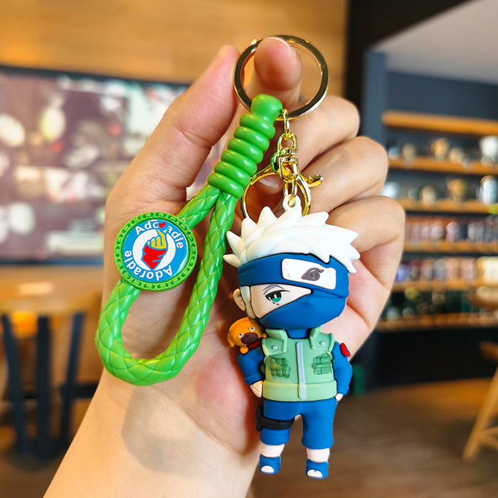 Wholesale Cartoon Doll Rubber Keychain JDC-KC-Tingm018