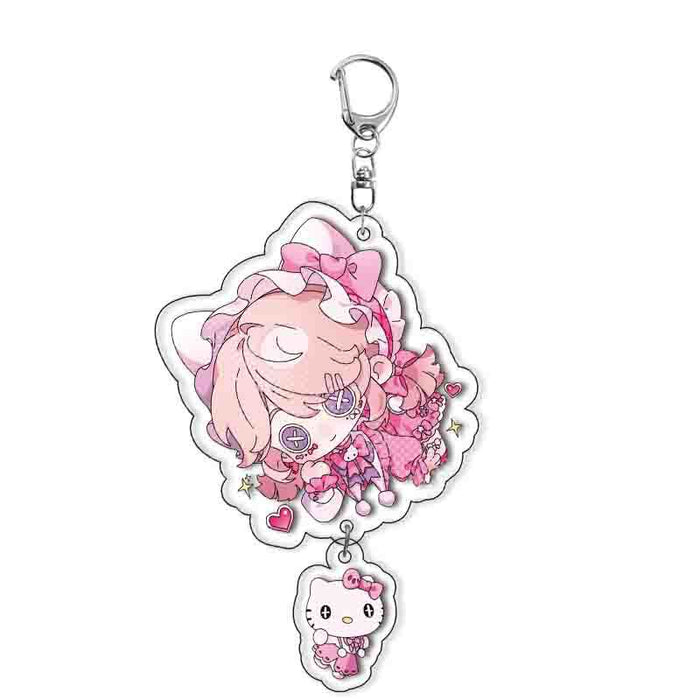 Wholesale Acrylic Keychain cartoon characters Pendant Cute