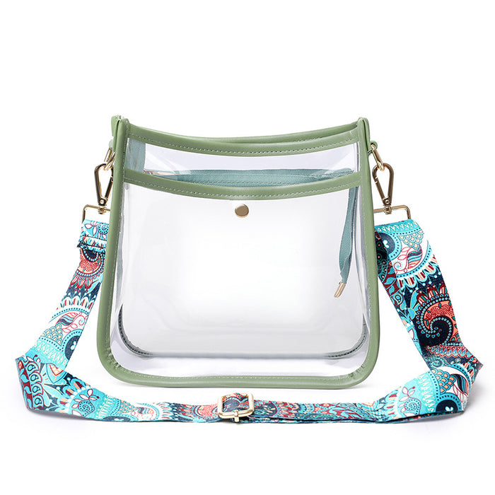 Wholesale PVC Transparent Tote Shoulder Bag JDC-SD-YouYJ005