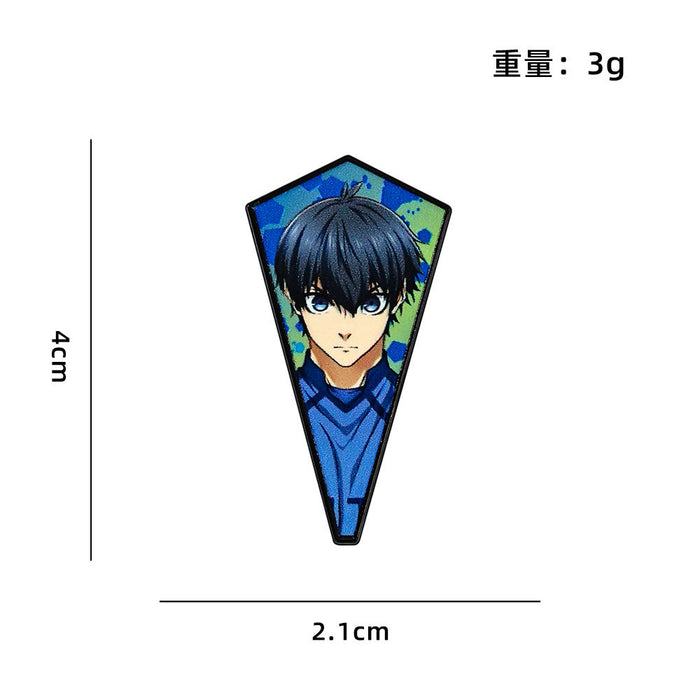 Wholesale Anime Printed Metal Brooch Pin Fashion Accessory For Backpacks And Clothing Anime Fan Gift