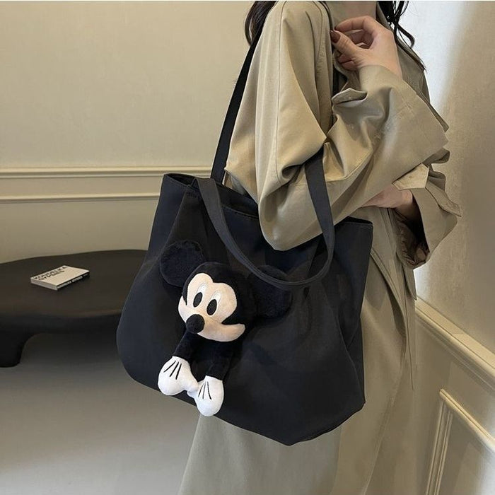 Wholesale Large capacity cartoon shoulder bag tote bag commuting tote bag