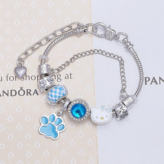 Wholesale Cartoon Bead Zinc Alloy Bracelet (F) JDC-BT-RanYan001