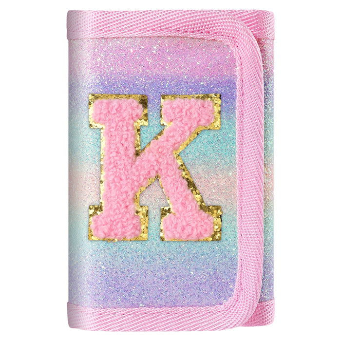 Wholesale Canvas Rainbow Letter Coin Purse Keychain Wallet Unisex Boutique