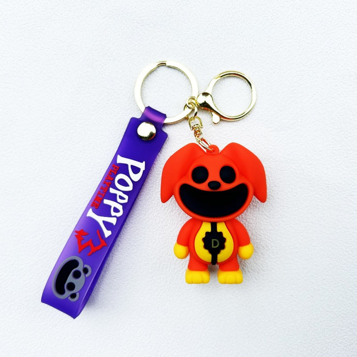 Wholesale PVC Cartoon Doll Keychain JDC-KC-WuYi025