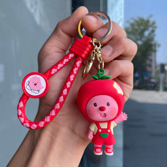 Wholesale Keychain Exquisite Doll Car Keychain Couple Backpack Pendant Small Gift