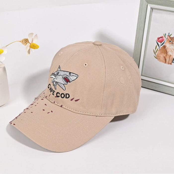 Wholesale Baseball Cap Shark Embroidered  Letter Embroidered Duck
