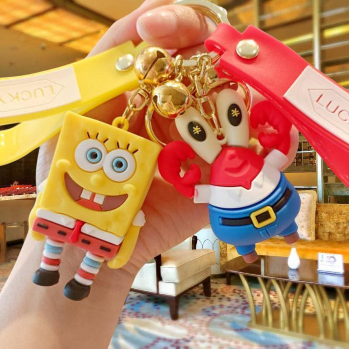 Wholesale Silicone Cartoon Doll Keychain JDC-KC-MingT107