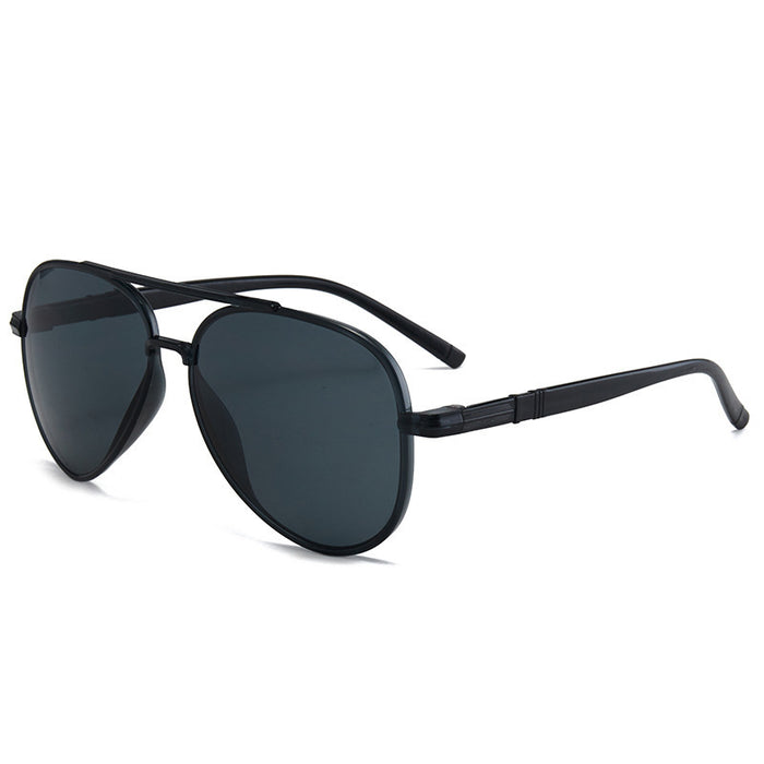 Wholesale New Fashionable Men's Fishing and Driving Sunglasses Anti UV Classic Pilot
