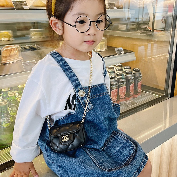 Wholesale Chain Crossbody Bag Cute Baby Mini Coin Purse Shoulder Bags