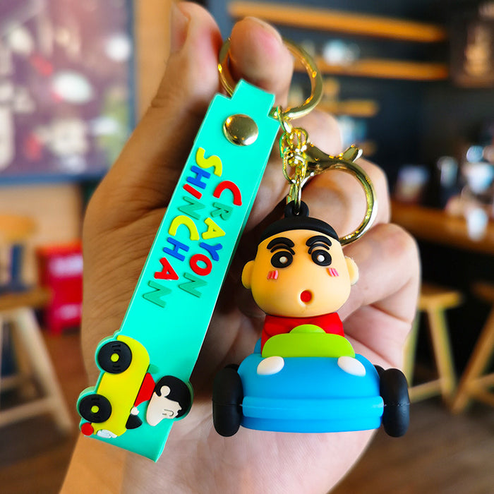 Wholesale Cartoon Silicone Doll Keychain JDC-KC-Tingm296