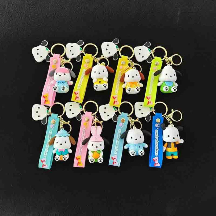 Wholesale Cartoon Silicone Doll Keychain JDC-KC-HaoXi023