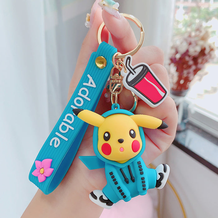 Wholesale PVC Cute Cartoon Keychain JDC-KC-RunX007