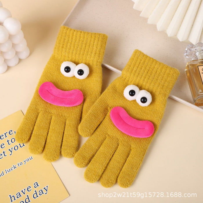 Wholesale Cute and Funny Winter Thickeneded  Gloves