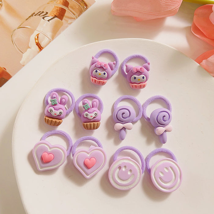 Wholesale Princess Theme Cute Small Hair Ties for Kids - Fashion Accessory Gift