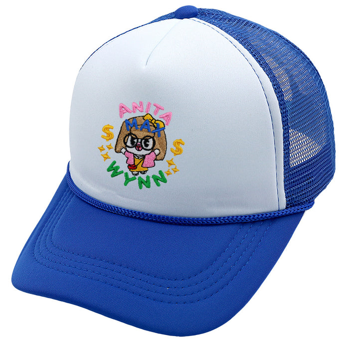 Wholesale Cotton Embroidered Trucker Hat Summer Mesh Cap Baseball Cap JDC-FH-HaiPu003