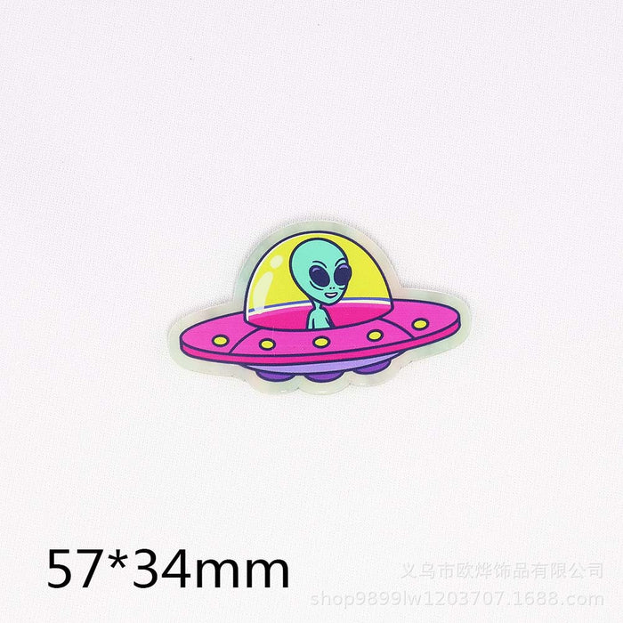 Wholesale Cartoon Organ Acrylic Pin DIY Patch Accessories JDC-FK-OuYie011