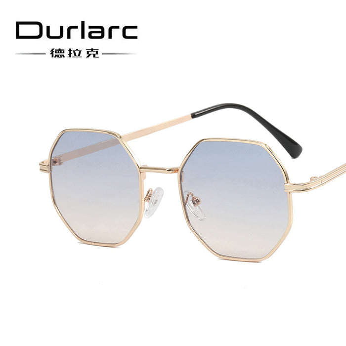 Wholesale Fashion polygon sunglasses, new street photography personalized sunglasses