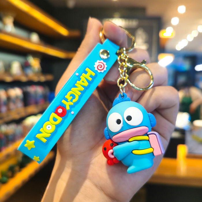 Wholesale Cartoon Doll Silicone Keychain JDC-KC-Tingm273