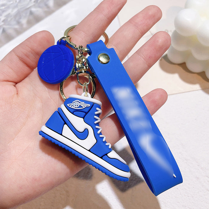 Wholesale Cartoon Shoes Silicone Doll Keychain JDC-KC-QiChao011