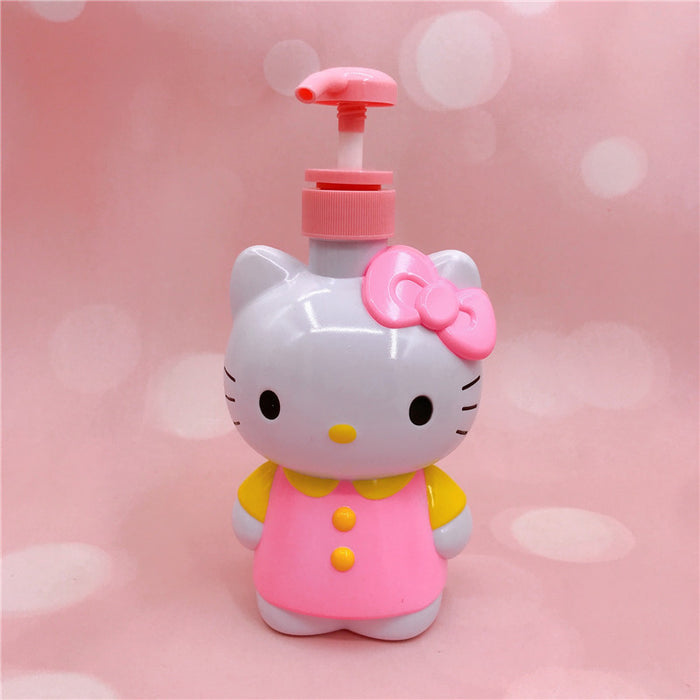 Wholesale 3D Cat Push-type Plastic Bath Bottle Storage Bottle JDC-SB-YaLL001