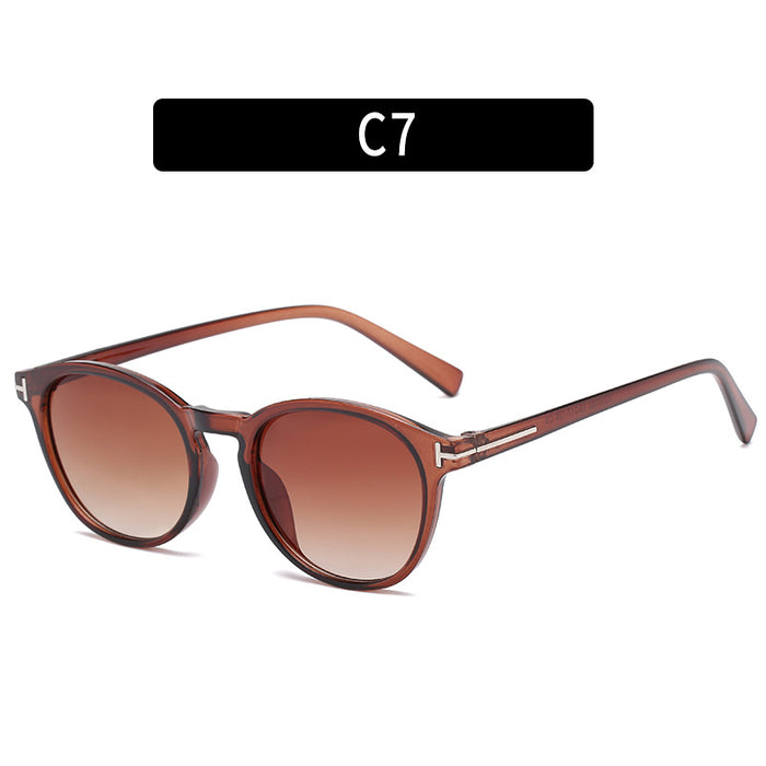 Wholesale Retro Round Frame PC Sunglasses JDC-SG-XIa085