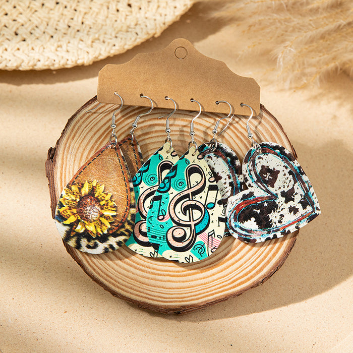 Wholesale Vintage turquoise design earring set