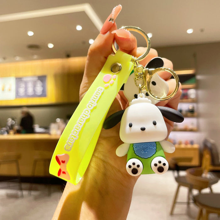 Wholesale Silicone Cartoon Doll Keychain JDC-KC-JuJi021