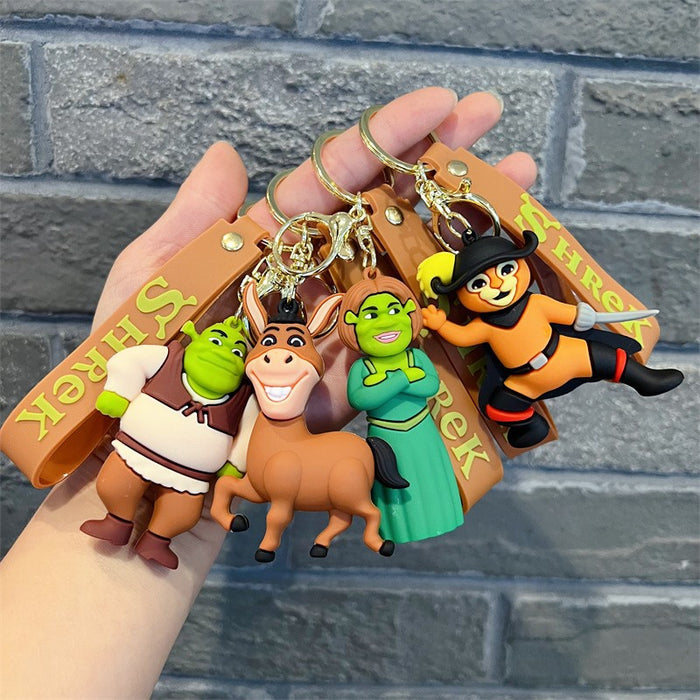 Wholesale Creative Cartoon PVC Soft Keychains JDC-KC-JinB011