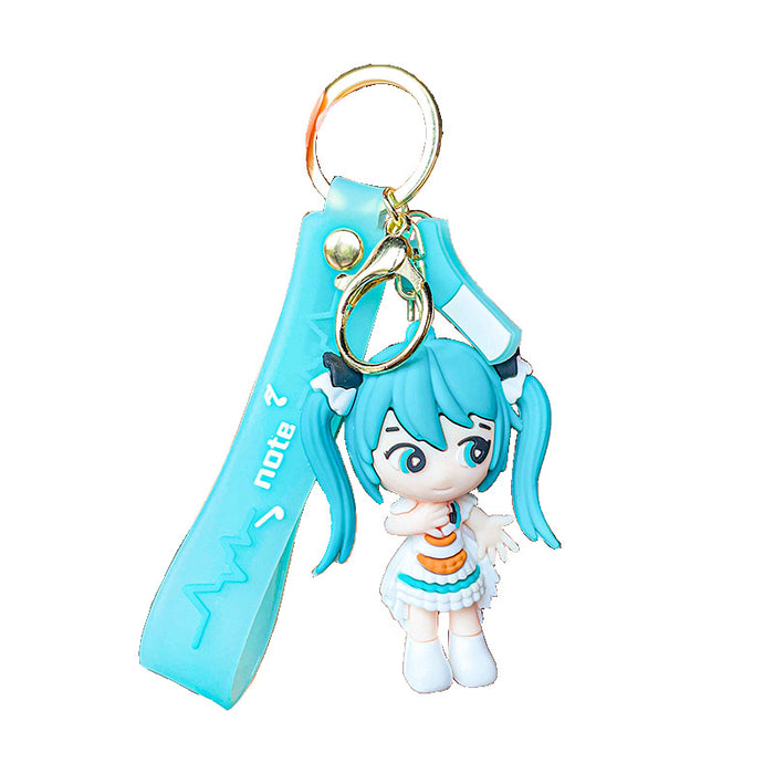 Wholesale PVC Cartoon Doll Keychain JDC-KC-LeZi030