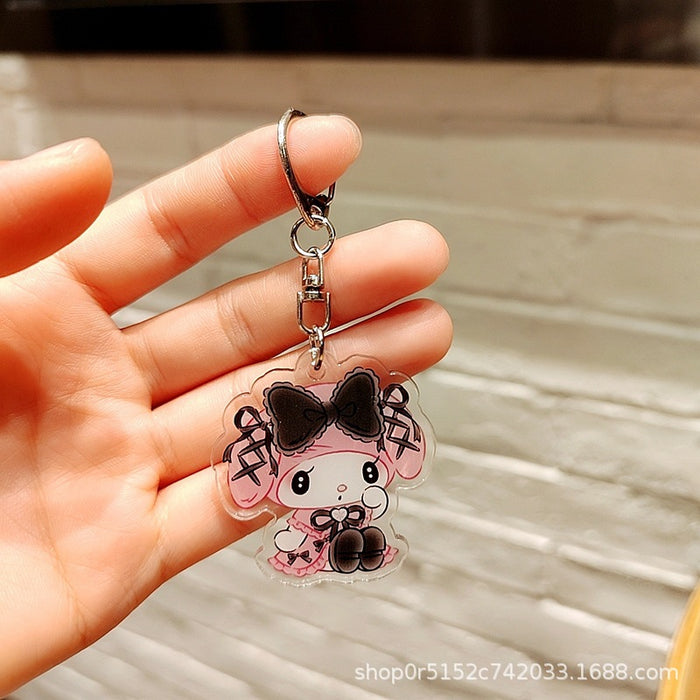 Wholesale Acrylic Keychain Cartoon Cute  Accessories Pendant Small Gift