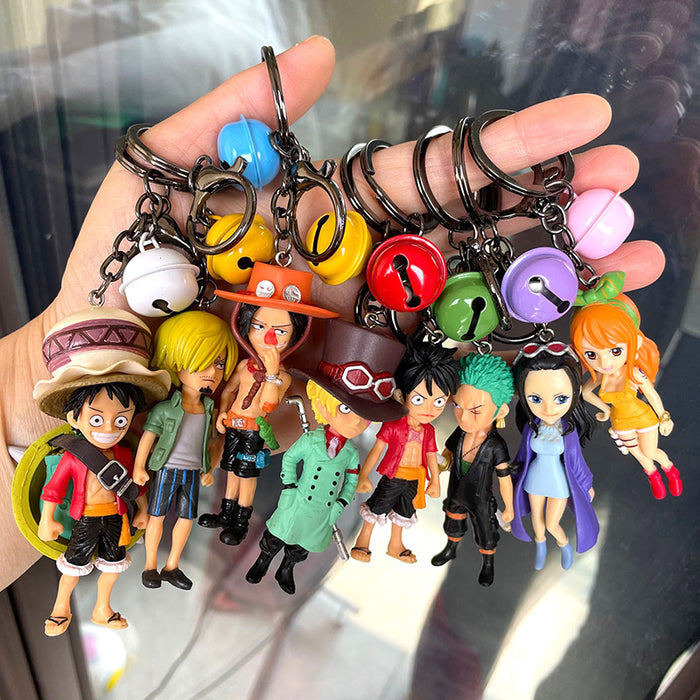 Wholesale 8PCS Anime Creative Cartoon Keychains JDC-KC-Manyi005